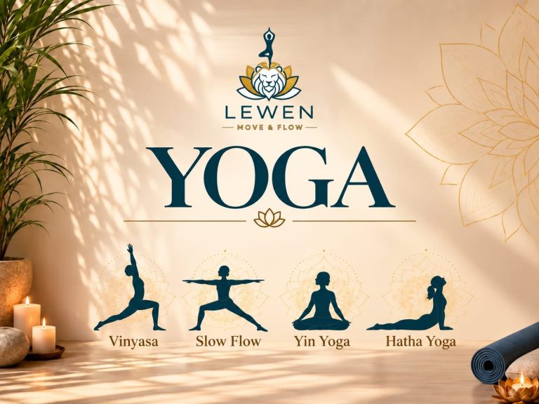 YOGA Yoga verbindet bewusste Bewegung, Atmung und Achtsamkeit zu einer ganzheitlichen Praxis für Körper und Geist.
Durch unterschiedliche Asanas